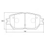 Kbc Brake Pads Front For Toyota Lexus - Spares Direct