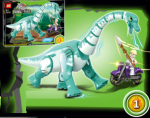Thunder Diplodocus Building Blocks