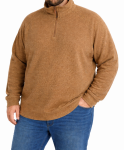 Mens Eagle Ls 1 4ZIP Jersey Rust - 8XL Rust