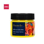 Deli Acrylic Paint 100ML Lemon Yellow