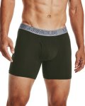 Men's Charged Cotton Stretch 6INCH Boxerjock -3-PACK - Artillery Green Sm