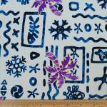 100% Tton Poplin Printed -71 Ocean