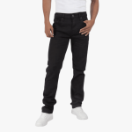 Guess Mens Slim Straight Leg Jeans In Black - Black 42