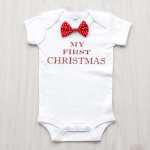 1ST Xmas Bowtie Boy