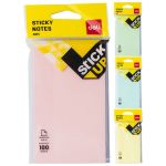EA01502 Sticky Notes 76X126MM 100 Sheets Light Yellow Light Pink Light Blue Light Green – 6921734942883