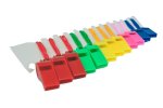Whistle Plastic Assorted Color 12 On Card