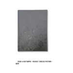 A5 Diary Page A Day Nappa 2027 Grey
