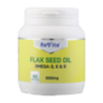 1000MG Flax Seed Oil Softgel Capsules 90 Pack