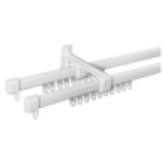White Double Steel Track 2.5M