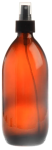 Amber Glass Bottle With Atomiser Spray - 500ML