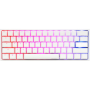 One 2 Pro MINI 60 Cherry Mx Speed Silver Linear Mechanical Wired Gaming Keyboard - White DKON2061ST-PUSPDWWT2