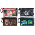 Triple Luxury Pencil Bag 3 Piece Design May Vary