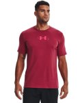 Men's Ua Armour Repeat Short Sleeve - Black Rose XXL