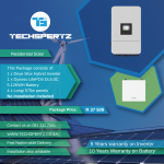 Deye 5KW Inverter & Dyness 5KWH Battery Solar Kit
