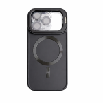 Magsafe Silicone Case With Camera Lens Compatible With Iphone 17 Pro Max