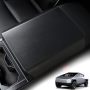 Elecfresh Center Console Cover For Cybertruck Accessories Armrest Box Cover Pad For 2024 Tesla Cybertruck Solid Black