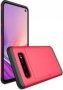 Tuff-Luv Dual Layer Armour Credit Card Case For Samsung Galaxy S10E Red