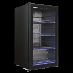 Snomaster 28 Bottle Wine Cooler Black SMBC100W