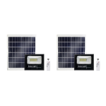 Pack Of 2 Solar 1200W LED Flood Light With Remote Control R2100 Each