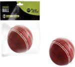 Ball Cricket Rubber Cricket Leather Ball - Size: 5 Pack Of 1 Maroon