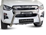 Isuzu RT85 2018 – 2024+ GEN6 And 7 Pdc Nudge Bar Stainless Steel Asb