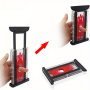 Festive Finger Guillotine Magic Trick - Transparent Realistic Close-up Illusion For Beginners Durable Plastic Perfect Gift Idea