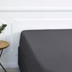 400TC Charcoal Fitted Sheet