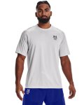 Men's Ua Armourprint Short Sleeve - Halo Gray Md