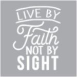Stencil Live By Faith