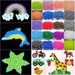1000PCS 5MM 3D Pixel Puzzle Iron Fuse Melting Beads For Jewelry Making Handmade Diy Crafts Decors Puzzle High Quality Beads Acce