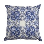 Blue & White Floral Scatter Cushion