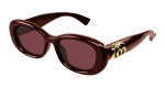 Gucci Sunglasses Womens In Burgundy Red GG1829SK-003 - Burgundy Onesize