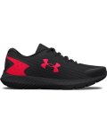 Men's Ua Charged Rogue 3 Reflect Running Shoes - Black 11