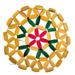 Mat Hot Bamboo Round Sp