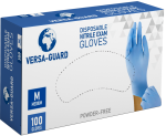 Blue Nitrile Examination Glove Powder Free 100 Pcs Per Box
