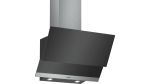 Bosch 60CM Serie 4 Chimney Extractor Hood Inclined Glass Black DWK065G60