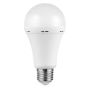 Switched Rechargeable 9W LED Light Bulb E27 Warm White - Cool White