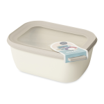 Mepal Cirqula Deep Rectangular Multi Bowl – 1.5L Nordic White