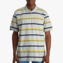 Jeep Grey Gold Multi Stripe Golfer - Grey Gold / 5XL