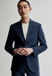 Slim Fit Jacket - Dark Blue