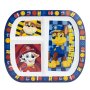 Paw Patrol Rectangular Divided Plate