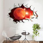 4AKID SMALL-3D-WALL-OR-FLOOR-STICKERS-MARS