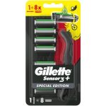 Gillette Sensor 3 Refillable Razor With Ergonomic Handle 8 Refills