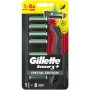 Gillette Sensor 3 Refillable Razor With Ergonomic Handle 8 Refills