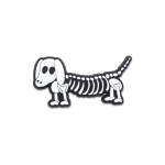 Halloween Skeleton Dog Jibbitz - Multi Osfa