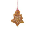Snowman With Snowflake Caramel Cookie 8X2X11.3CM