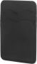 Pu Leather Double Slot Adhesive Phone Card Holder Black Suitable For Dail