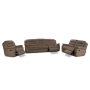 3PCE Atlas 5 Action Recliner Lounge Suite