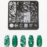 Marble Pattern Nail Stamping Plates Leopard Snake Abstract Image Stamp Template Flower Leaf Nail Printing Stencils Tool Lines St