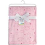 Fleece Blanket Cloud Coral